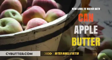 Perfect Apple Butter: Mastering the Water Bath Canning Time