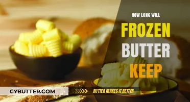The Shelf Life of Frozen Butter: A Comprehensive Guide