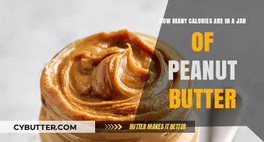 Unveiling the Caloric Secrets of a Jar of Peanut Butter