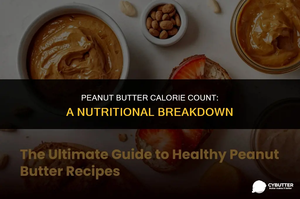 how many calories in 1 2 tablespoon of peanut butter