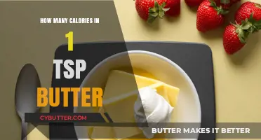 Butter Up Your Knowledge: Calorie Count in a Teaspoon