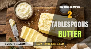 Butter Up Your Knowledge: Calorie Count in Two Tablespoons