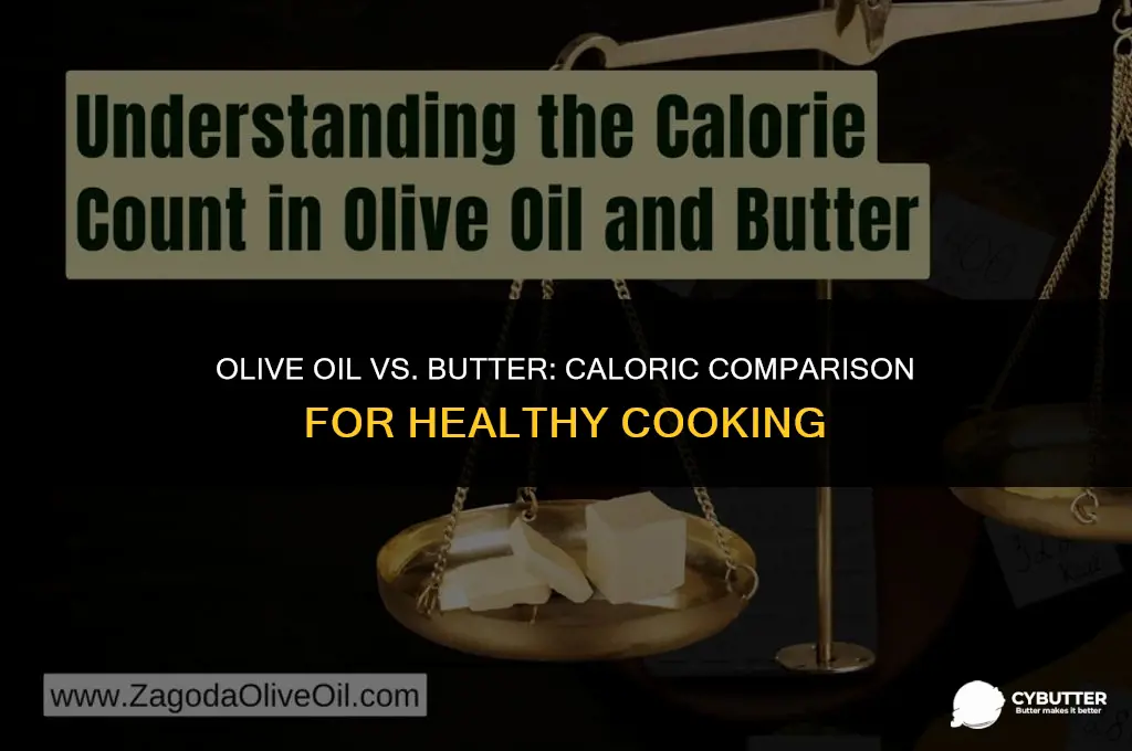 how many calories in a olive oil butter