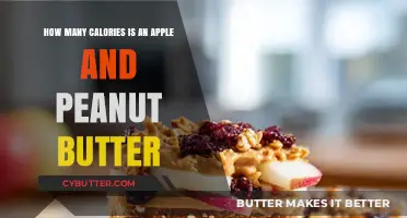 Apple and Peanut Butter: A Nutritious Snack's Caloric Breakdown