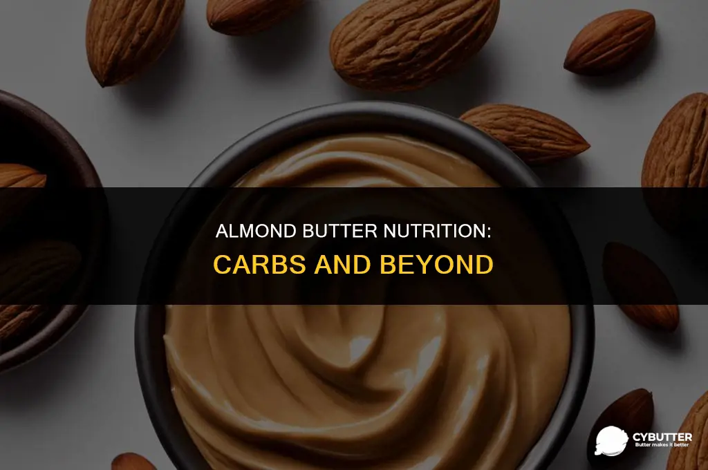 how many carbs are in almond butter