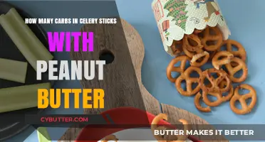Crunchy Delight: Celery Sticks with Peanut Butter - A Low-Carb Snack?