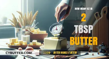 Butter Measurement Guide: How Many Ounces in 2 Tablespoons?