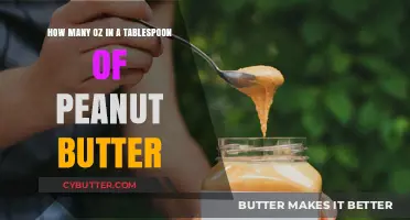 Peanut Butter Measurements: How Many Ounces in a Tablespoon?