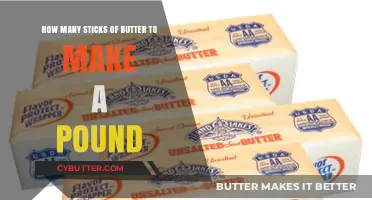 Butter Basics: Converting Sticks to Pounds in Your Kitchen