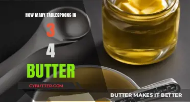 Butter Measurement Guide: How Many Tablespoons in 3/4 Cup?