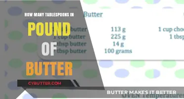 Converting Pounds of Butter to Tablespoons: A Handy Guide