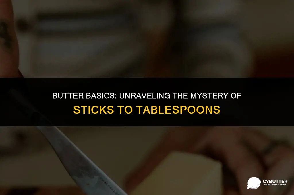 how many tablespoons of butter make a stick