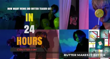 Butter Teaser's 24-Hour View Count: A Phenomenal BTS Milestone