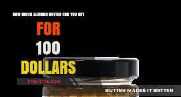 Maximize Your Budget: Almond Butter Quantity for $100 Revealed