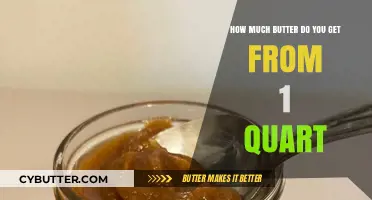 Butter Yield from 1 Quart: A Comprehensive Measurement Guide