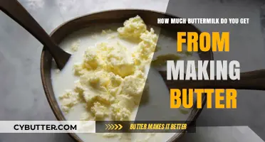 Buttermilk Yield: How Much Do You Get From Making Butter?