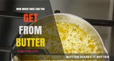 Maximizing Ghee Yield: How Much Can You Extract from Butter?