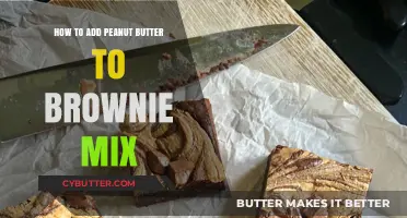 Peanut Butter Bliss: Elevating Your Brownie Mix to Perfection