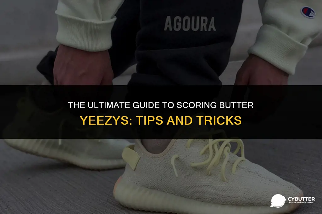 how to buy butter yeezys