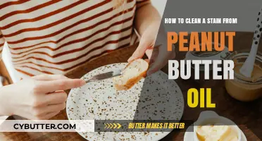 Effortless Stain Removal: Peanut Butter Oil Edition