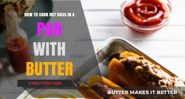 Sizzling Hot Dogs: A Butter-Infused Pan-Frying Guide