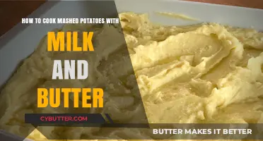 Creamy Comfort: The Perfect Mashed Potatoes with Milk and Butter
