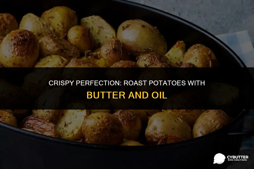how to cook roast potatoes with butter and oil