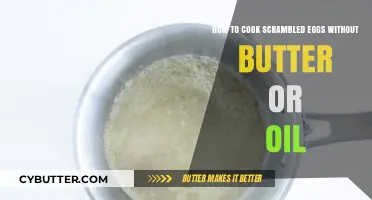 Fluffy and Healthy: Scrambled Eggs Without Butter or Oil