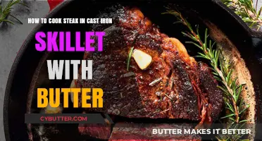 Sizzling Steak: A Cast Iron Skillet Butter Recipe