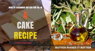 Easy Substitutions: Swapping Butter for Oil in Cake Recipes
