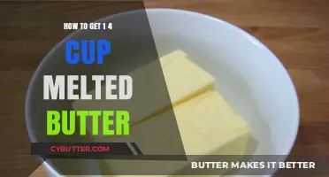 Easy Steps to Measure and Melt 1/4 Cup Butter Perfectly