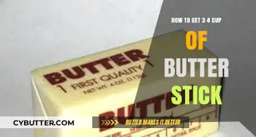 Measuring Butter Sticks: Easy Tips for 3/4 Cup Portions