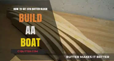 Crafting a Boat with the 5th Butter Block Build Technique