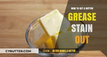 Effective Tips to Remove Butter Grease Stains Easily and Quickly