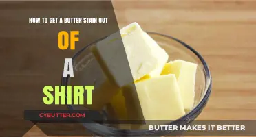 Quick Butter Stain Removal: Save Your Shirt with These Easy Tips