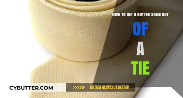 Quick Fix: Removing Butter Stains from Your Tie Effortlessly
