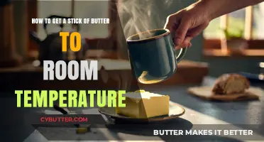 Quickly Soften Butter: Easy Tips for Room Temperature Consistency