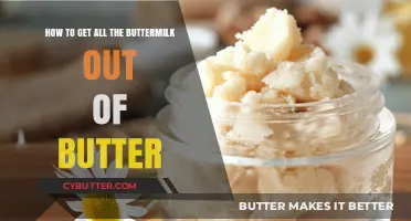 Maximizing Buttermilk Extraction: Tips for Getting Every Last Drop from Butter