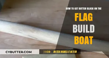 Mastering Butter Block Placement for Flag Build Boat Construction