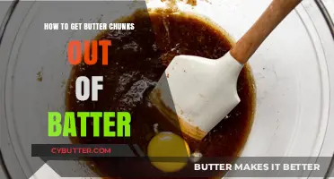 Effective Techniques to Remove Butter Chunks from Batter Smoothly