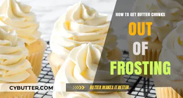 Smooth Frosting Secrets: Removing Butter Chunks for Perfect Icing
