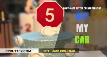 Effective Tips to Remove Buttercream Frosting from Your Car's Exterior