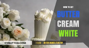 Achieve Perfectly White Buttercream: Tips and Tricks for Bakers