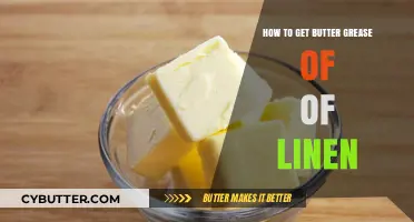 Effective Tips to Remove Butter Grease Stains from Linen Fabric