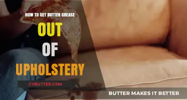 Effective Tips to Remove Butter Grease Stains from Upholstery Easily