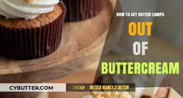 Smooth Buttercream Secrets: Removing Butter Lumps for Perfect Frosting