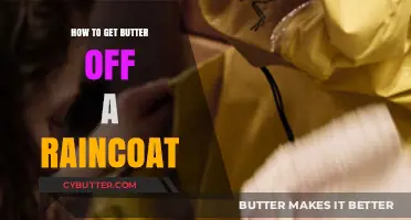 Quick Tips: Removing Butter Stains from Your Raincoat Easily