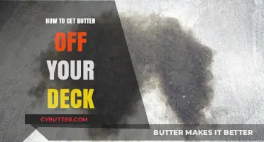 Effective Ways to Remove Butter Stains from Your Deck Easily
