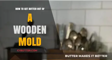 Effortlessly Remove Butter from Wooden Molds: A Step-by-Step Guide