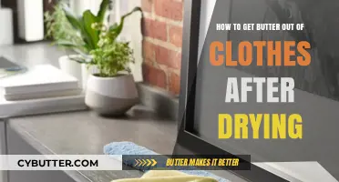 Effective Tips to Remove Dried Butter Stains from Clothes Easily